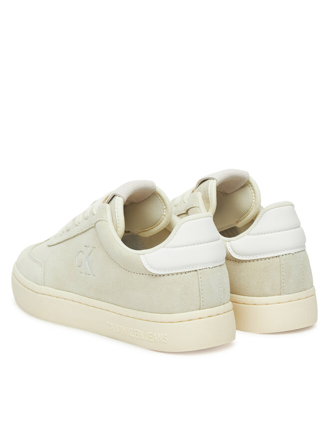 Calvin Klein Jeans Sportcipők Calvin Klein Jeans Classic Cupsole Mix In YW0YW01767 Bézs