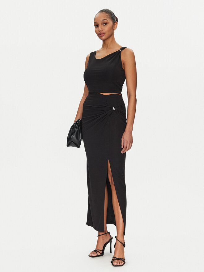 Guess Guess Топ W5GP22 KAQL2 Чорний Regular Fit