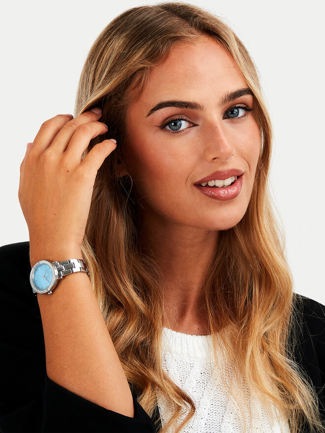 Trussardi Zegarek Trussardi R2453125501 Błękitny