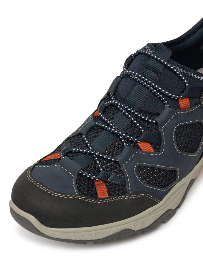 Rieker Sneakersy Rieker B8350-14 Tmavomodrá