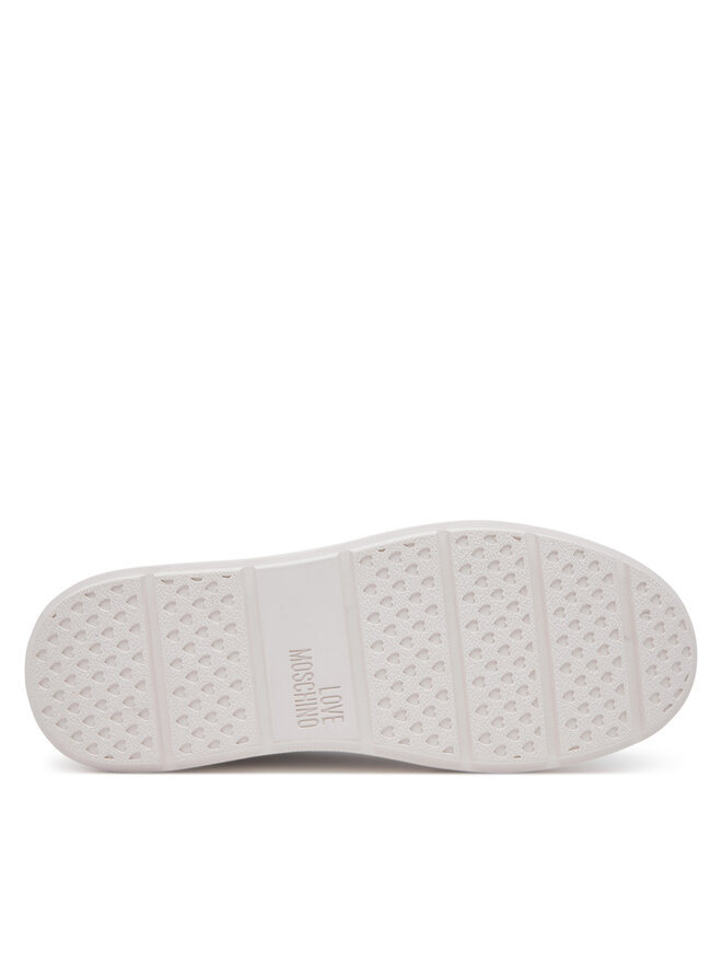 LOVE MOSCHINO Sneakersy LOVE MOSCHINO JA15214G1MIA410A Biały