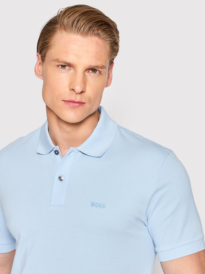 BOSS Boss Poloshirt Pallas 50468362 Himmelblau Regular Fit