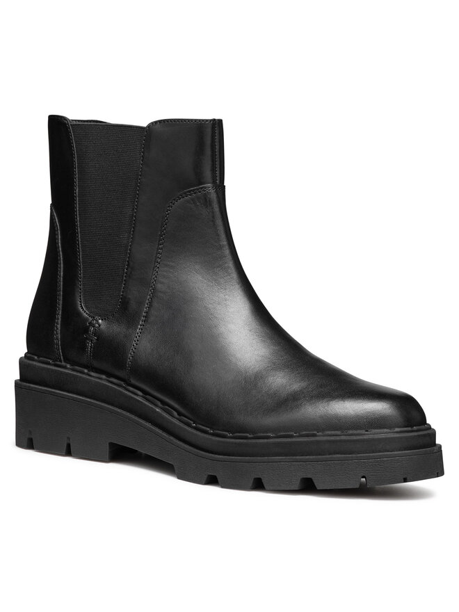 Geox Klassische Stiefeletten Geox D Felleny D46XEC 043NH C9999 Schwarz