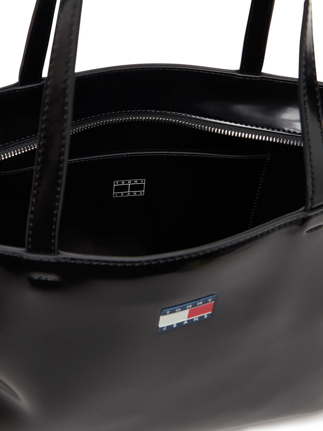 Tommy Jeans Handtasche Tommy Jeans Tjw Must Tote AW0AW18069 Schwarz
