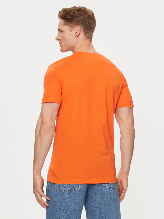United Colors Of Benetton United Colors Of Benetton Póló 3P7XU108X Narancssárga Regular Fit