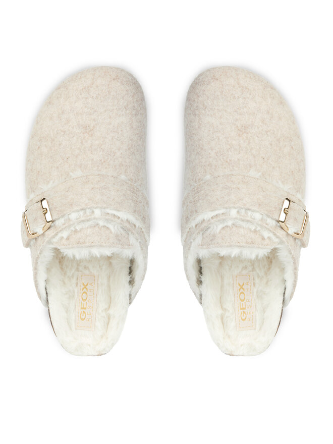 Geox Hausschuhe Geox D Brionia D36LSB 000NY C5322 Beige