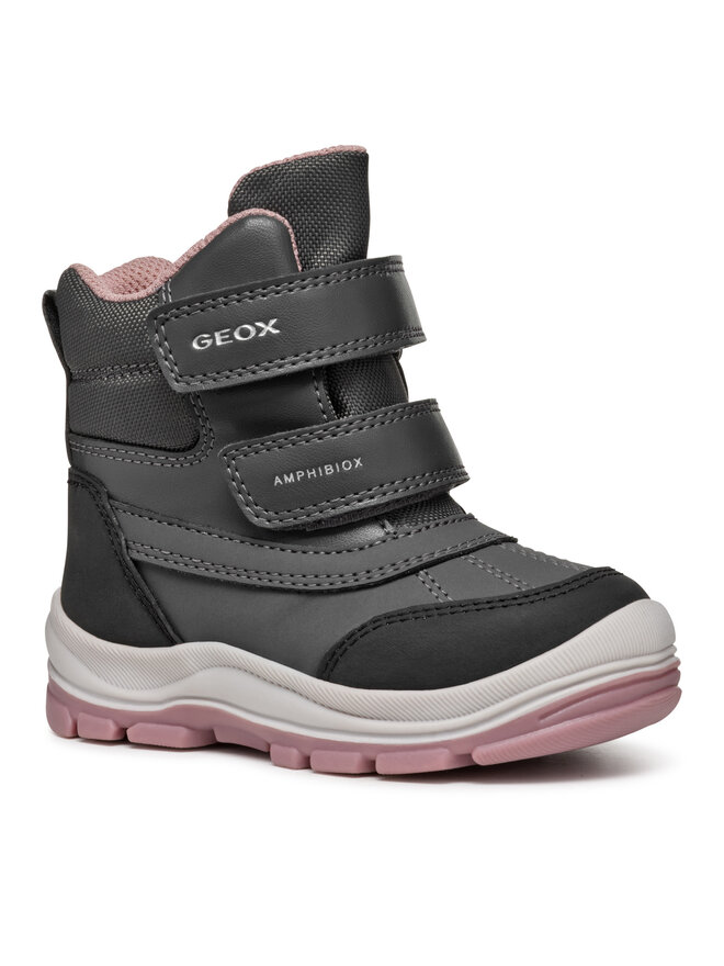 Geox Schneeschuhe Geox B Flanfil Girl B Abx B463WD 050FU C9A8F S Grau