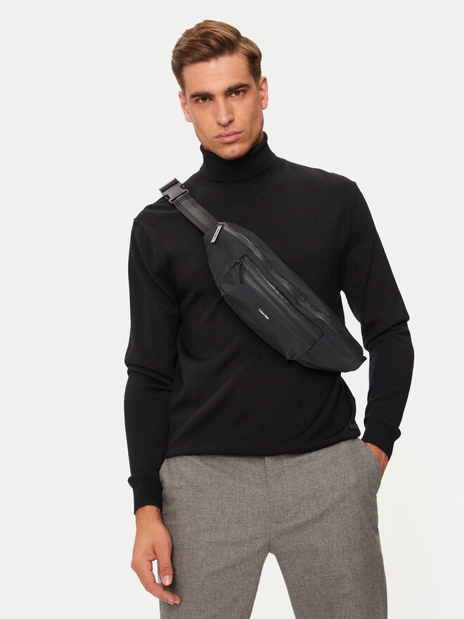 Calvin Klein Rankinė ant juosmens Calvin Klein Essential K50K512229 Juoda