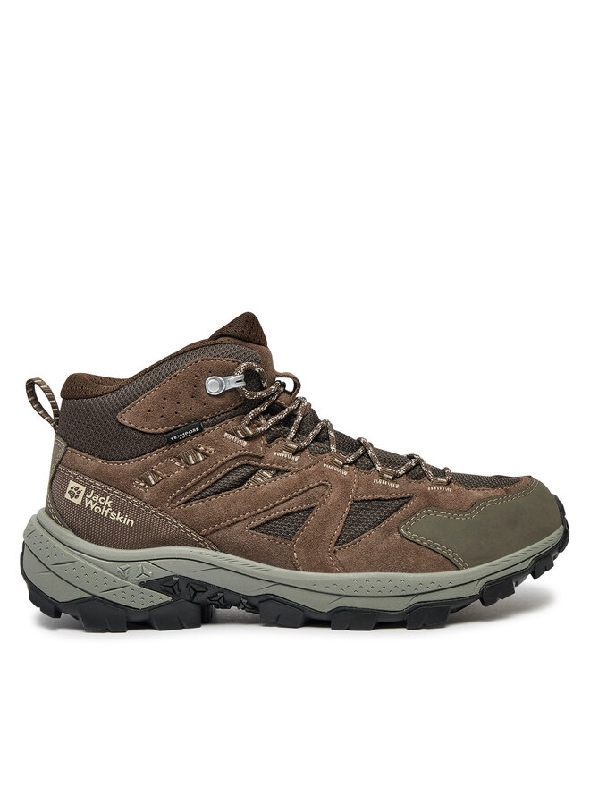 Jack Wolfskin Туристически Jack Wolfskin Vojo Tour Texapore Mid M A62072 Кафяв