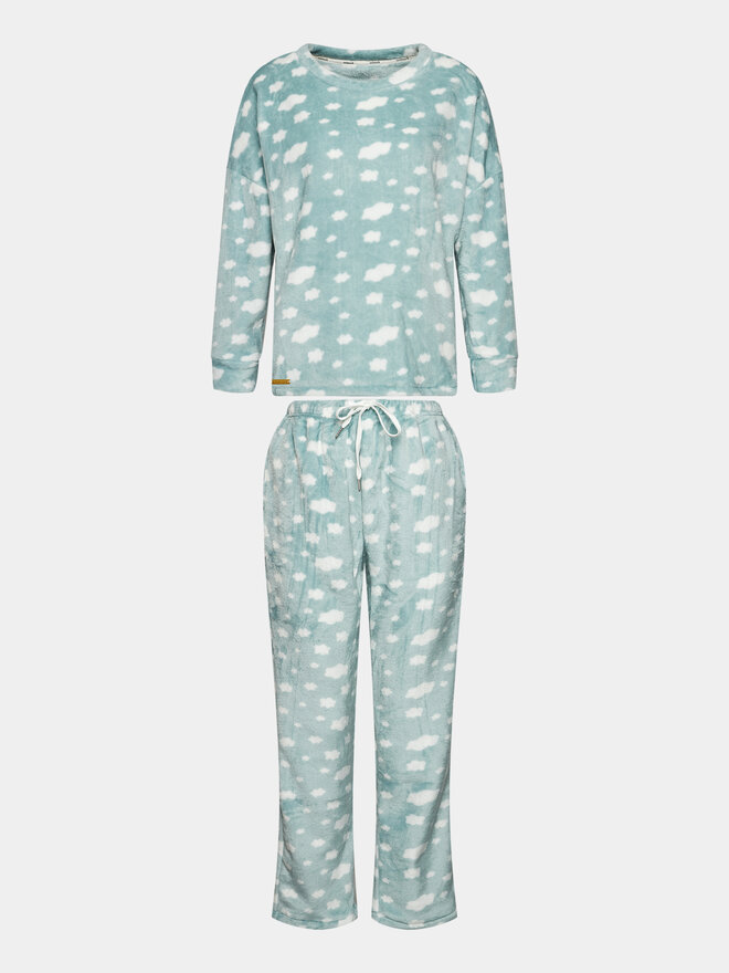 Selmark Selmark Pyjama P6173 Grün Regular Fit