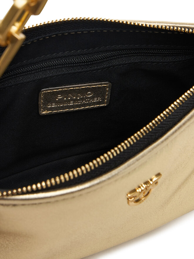 PINKO Сумка PINKO Half Moon Baguette Mini AI 25-26 PLTT 105069 A2O9 Золотий