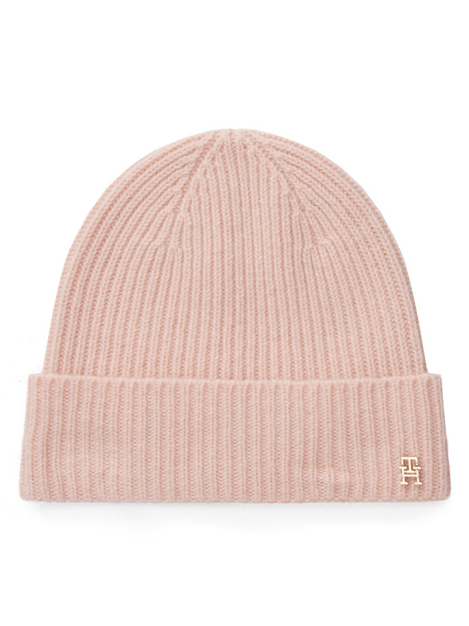 Tommy Hilfiger Σκούφος Tommy Hilfiger Th Cashmere AW0AW17772 Ροζ