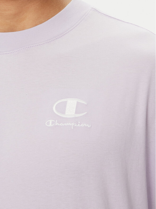 Champion Champion Marškinėliai 221257 Violetinė Regular Fit