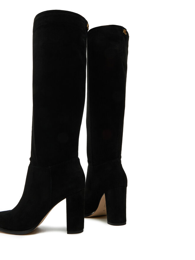LAUREN RALPH LAUREN Čižmy LAUREN RALPH LAUREN Artizan Tall 802937807001 Čierna