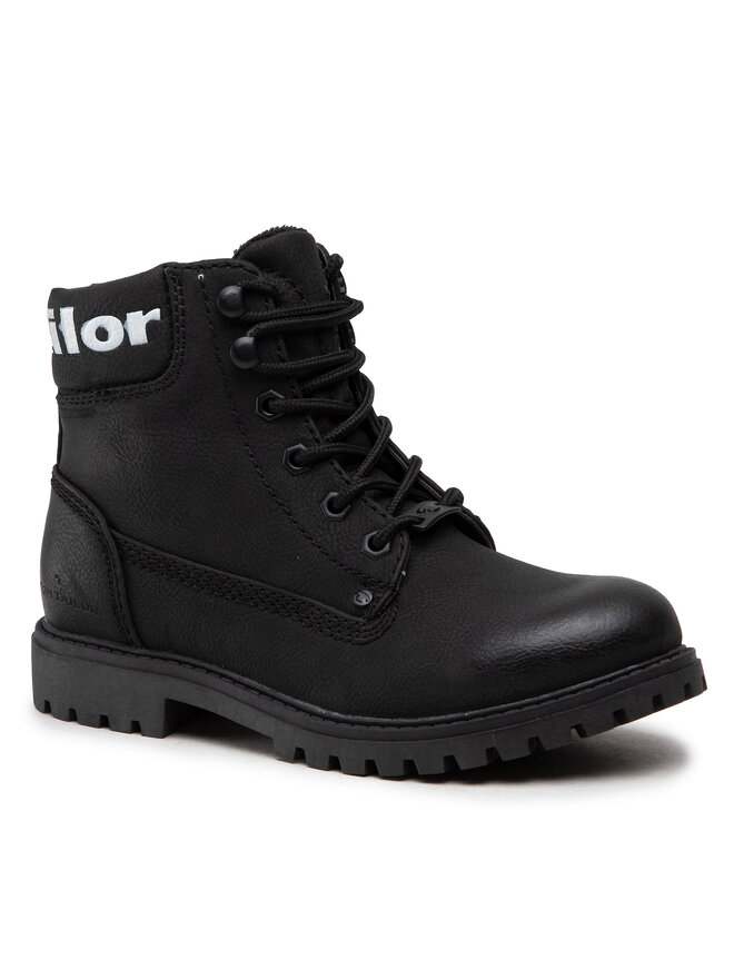Tom Tailor Schnürstiefeletten Tom Tailor 219011400 Schwarz