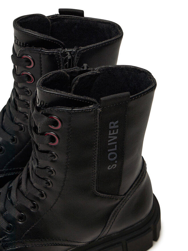 s.Oliver Schnürstiefeletten s.Oliver 5-25221-43 Schwarz