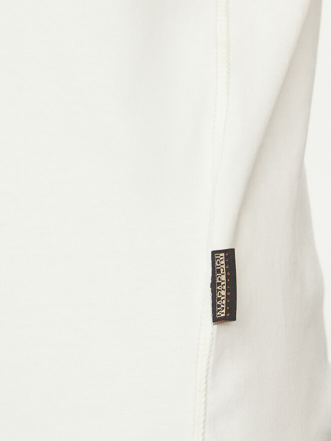 Napapijri Napapijri Camiseta S-Vanni NP0A4IED Blanco Regular Fit