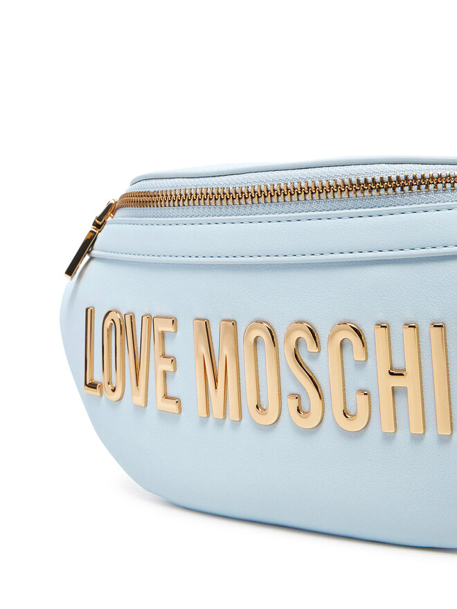 LOVE MOSCHINO Ledvinka LOVE MOSCHINO JC4195PP1MKD0712 Světle modrá