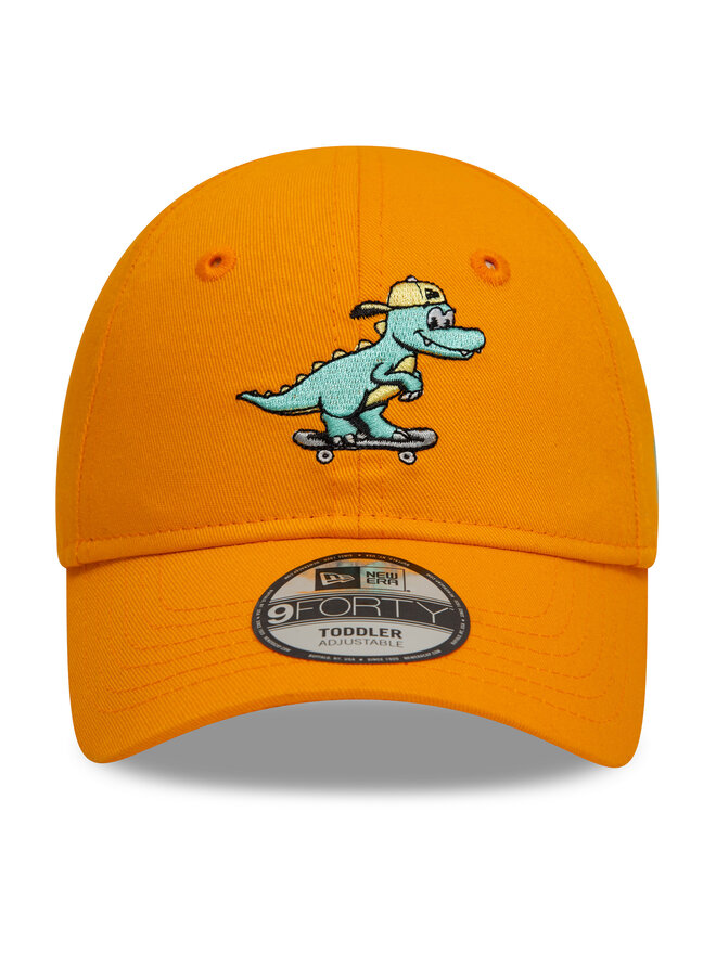 New Era Czapka z daszkiem New Era Jr Dinosaur 9FORTY 60595418 Żółty