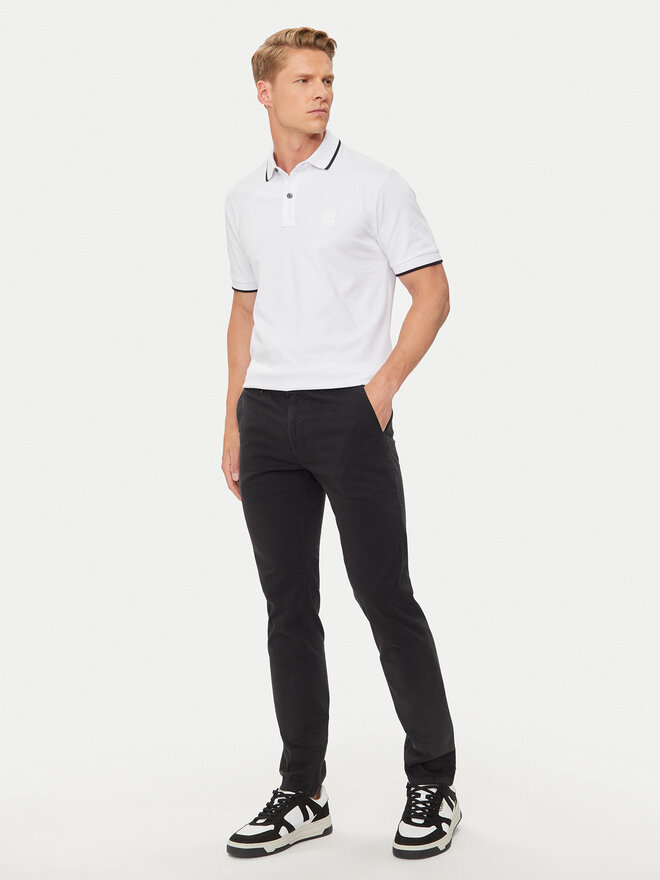 BOSS Boss Poloshirt Passertip 50507699 Weiß Slim Fit