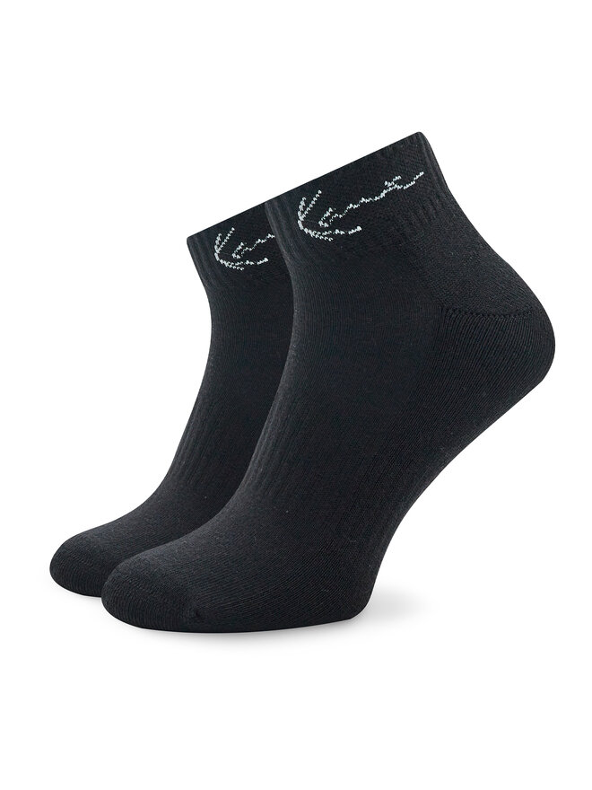 Karl Kani Súprava 3 párov kotníkových ponožiek unisex Karl Kani 3002040 Čierna