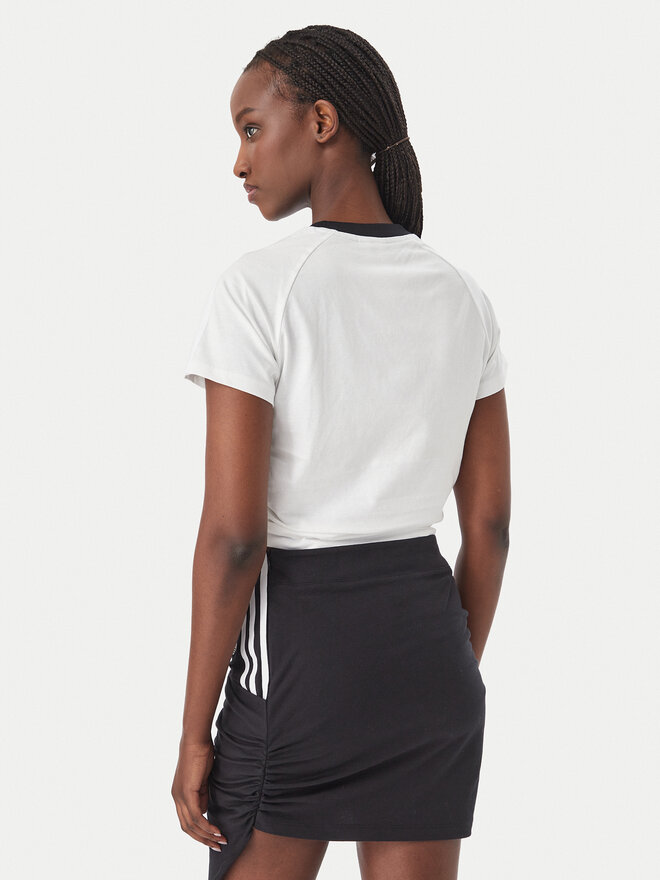 adidas adidas T-Shirt Adiluna Season 2 X Jennie Layered LD4968 Weiß Regular Fit