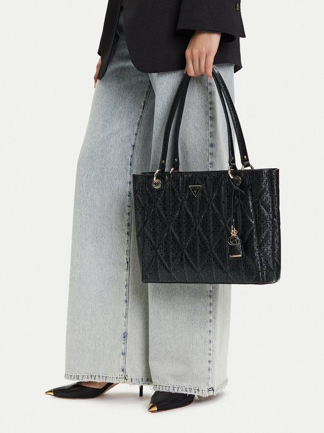 Guess Táska Guess Aldina HWGG96 63250 Fekete