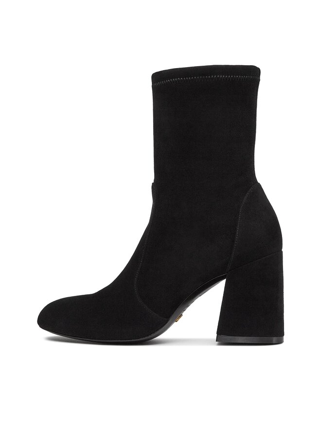 Stuart Weitzman Ботильйони Stuart Weitzman Flareblock 85 Str Bt SF414 Чорний