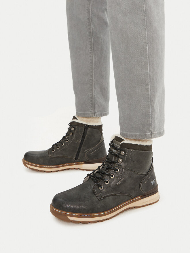Mustang Stiefel Mustang 4141-604-259 BIG Grau