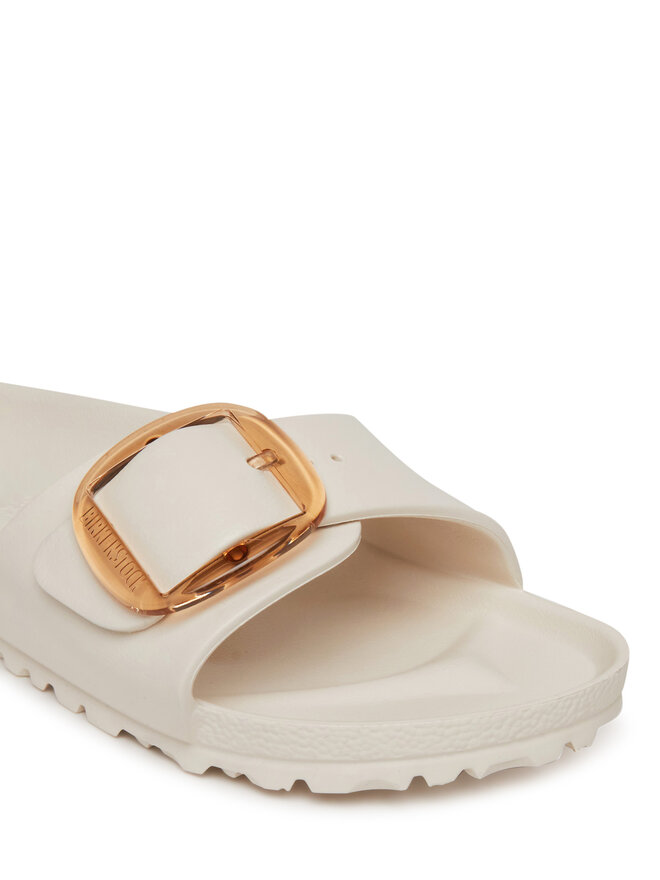 Birkenstock Pantoletten Birkenstock Madrid Big Buckle Eva 1029633 Écru