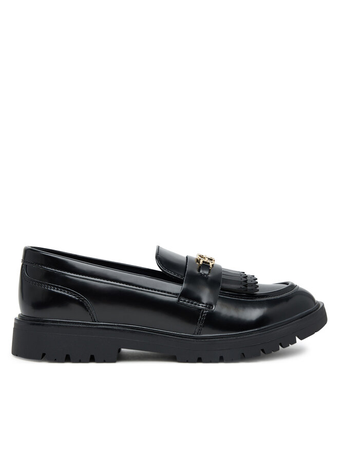 Tommy Hilfiger Halbschuhe Tommy Hilfiger Low Cut Shoe T3A4-34011-1453 D Schwarz