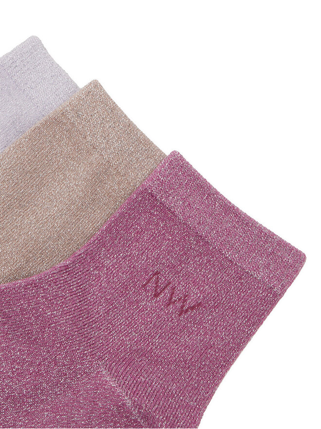 Nine West Lange Socken Nine West CEO_AS_NW_02_Z_AW25 (3 PACK) Rosa