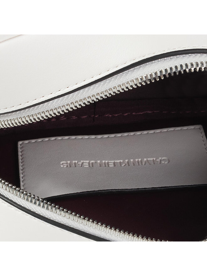 Calvin Klein Jeans Handtasche Calvin Klein Jeans Sculpted Camera Bag K60K606160 Weiß