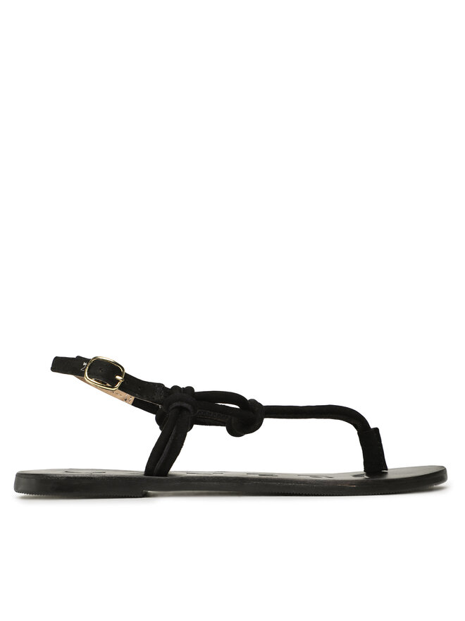 Manebi Σανδάλια Manebi Suede Leather Sandals V 2.2 Y0 Μαύρο