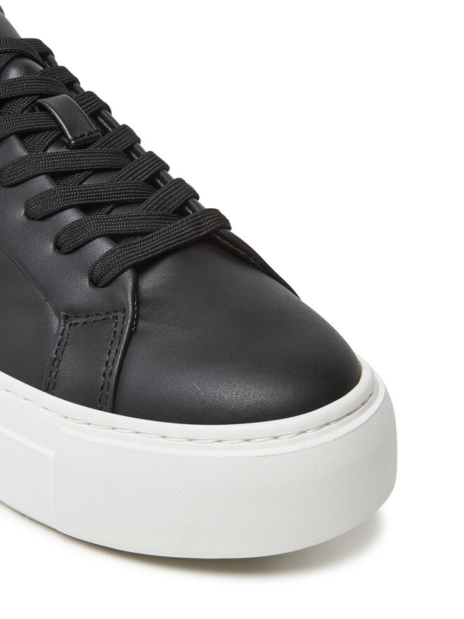 Calvin Klein Sneakers Calvin Klein Ff Cupsole Lace Up Lth HW0HW02570 Schwarz