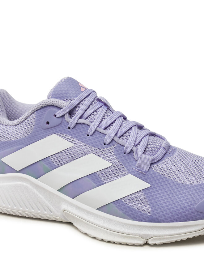 adidas Buty halowe adidas Court Team 2.0 JR0740 Fioletowy