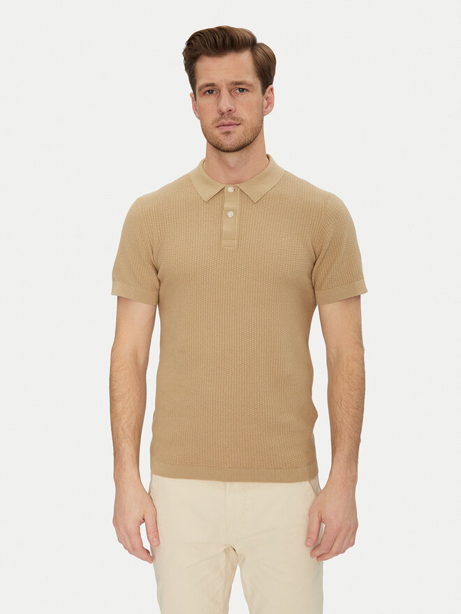 Blend Blend Poloshirt 20718361 Beige Regular Fit