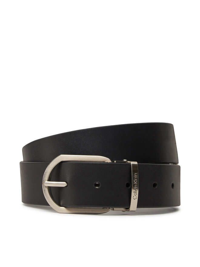 Calvin Klein Pánský pásek Calvin Klein Adj Casual Round 35Mm K50K512838 Černá