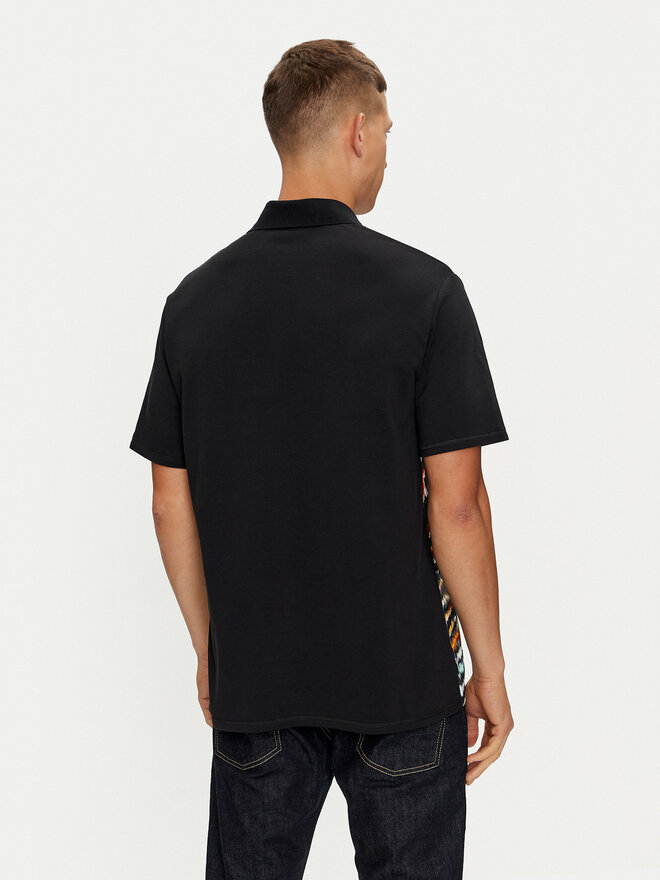 Just Cavalli Just Cavalli Поло 76OAG6R1 Чорний Regular Fit