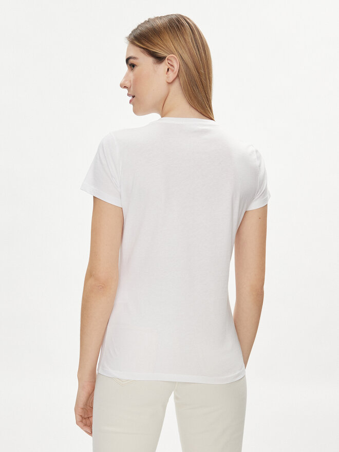 Liu Jo Liu Jo Camiseta MA4340 JS923 Blanco Regular Fit