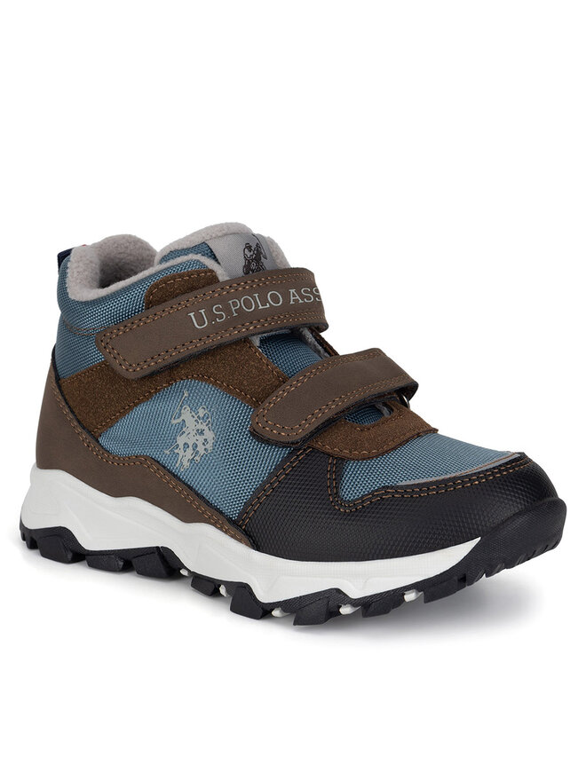 U.S. Polo Assn. Μποτίνια U.S. Polo Assn. DANIEL001K/DTY1 Καφέ