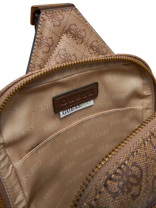 Guess Плоска сумка Guess HMMILO P5226 Бежевий