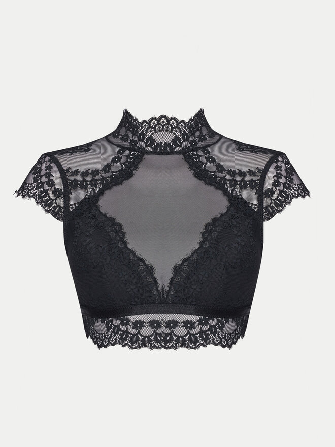 Hunkemöller Hunkemöller Σουτιέν τοπ Daisy 205499 Μαύρο
