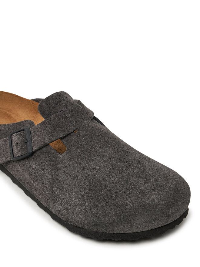 Birkenstock Ciabatte Birkenstock Boston zamsz 1028602 Grigio