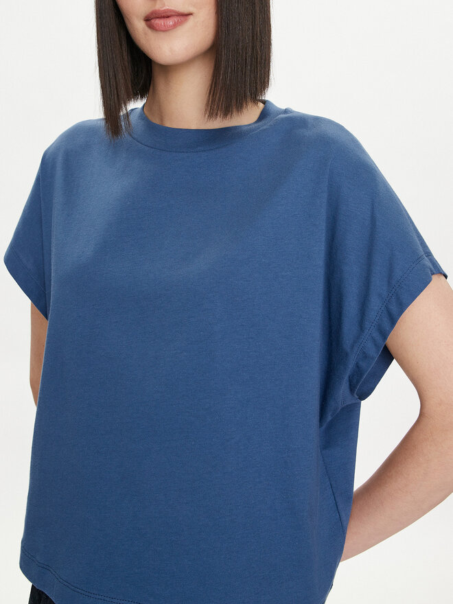 United Colors Of Benetton United Colors Of Benetton Marškinėliai 3096D1071 Mėlyna Relaxed Fit