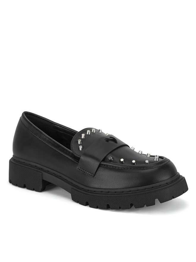 DeeZee Loafersy DeeZee CS6320-02 Černá