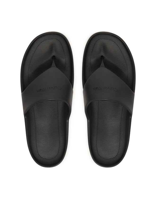 Calvin Klein Zehentrenner Calvin Klein One Piece Eva Flip Flop Thong HW0HW02957 Schwarz