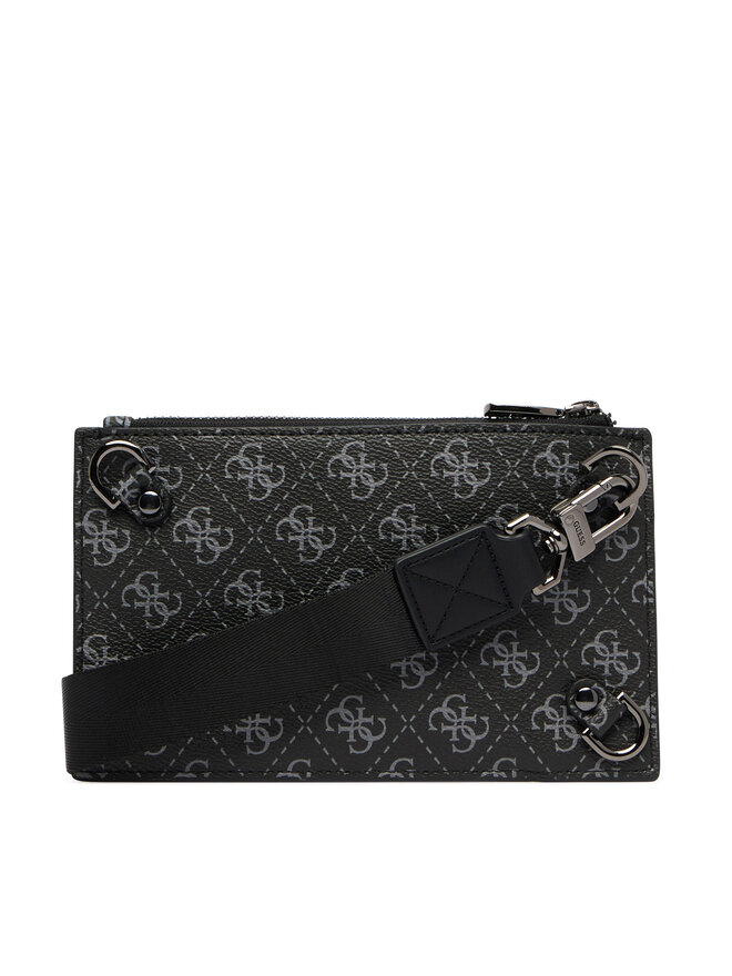 Guess Плоска сумка Guess HMMILO P6391 Чорний