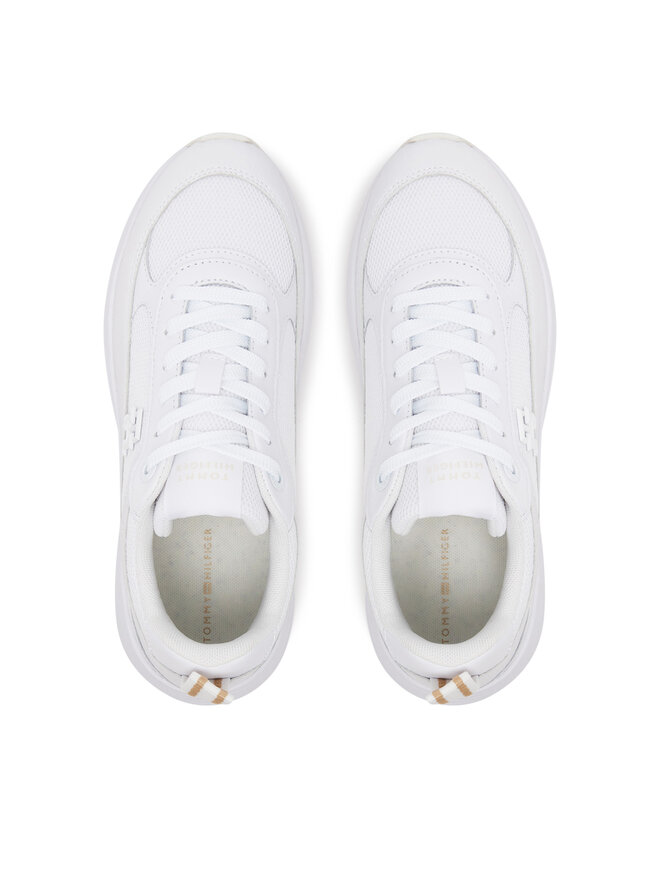 Tommy Hilfiger Αθλητικά Tommy Hilfiger Th Chunky Runner FW0FW08474 Λευκό