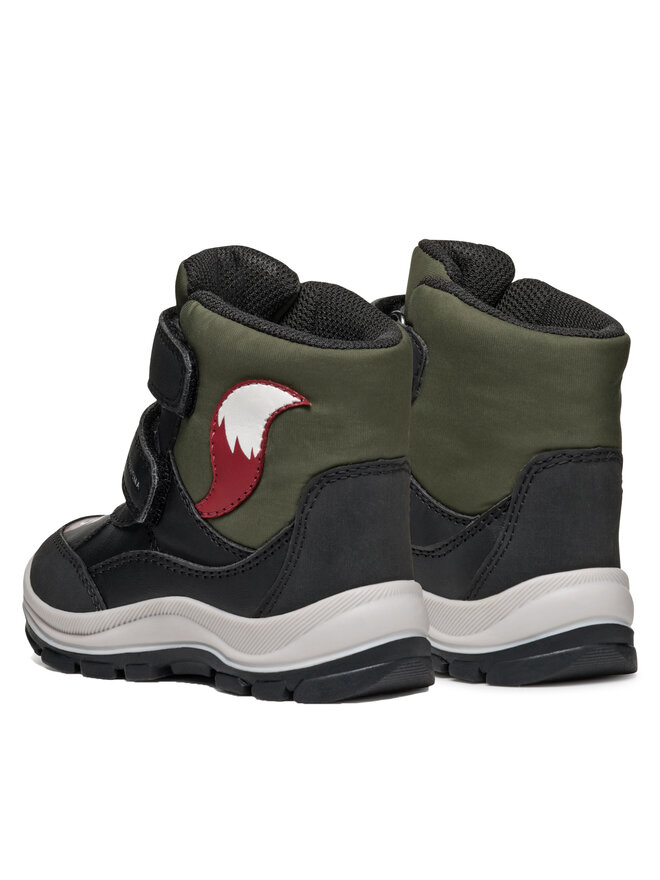 Geox Cizme de zăpadă Geox B Flanfil Boy B Abx B463VB 054FU C0520 M Negru